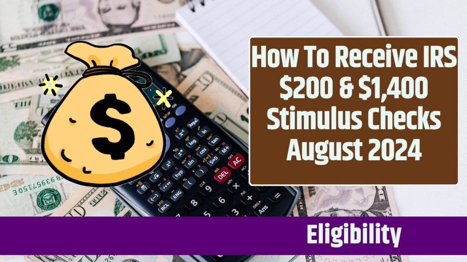 Stimulus Checks August 2024